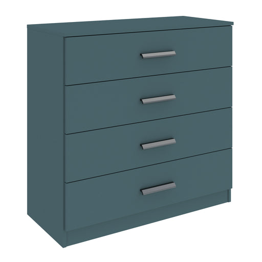 Axel 4 Drawer Anthracite Chest of Drawers - FurniComp