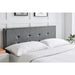 Bexley 3 Drawer Grey Fabric Bed Frame - FurniComp