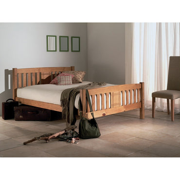 Camden Pine Wooden Bed - FurniComp