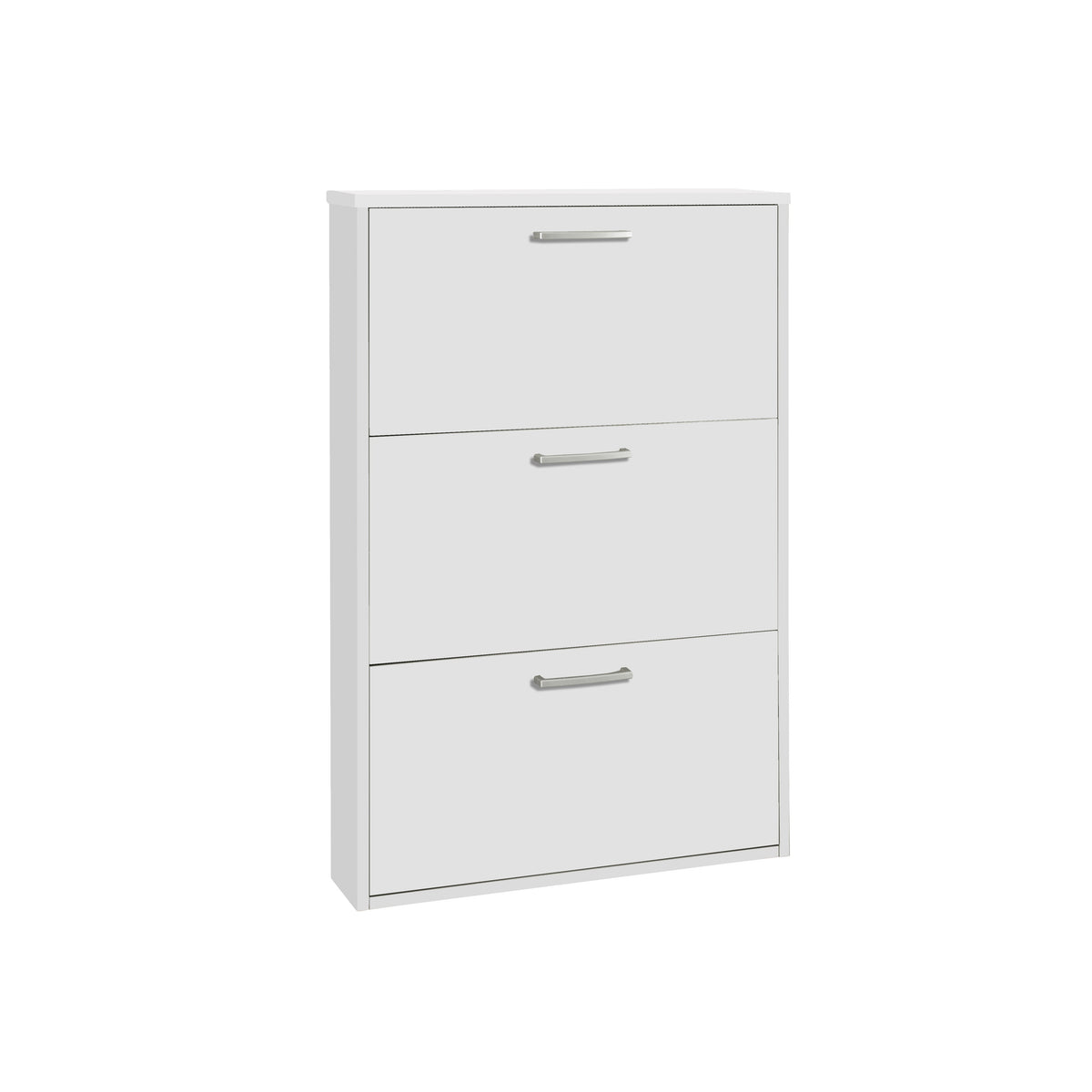 Tvilum capri 4 drawer shoe cabinet in white