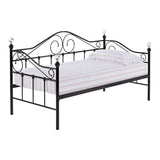 Claire Black Metal Frame Bed - FurniComp