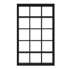 Cora 5 Tier Tall Wide Open Back Bookcase/Shelving Unit in Black - FurniComp