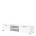 Esme White High Gloss 2 Drawer 2 Shelf TV Unit - FurniComp