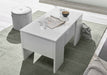 Gianna White Gloss Lift Up Coffee Table with Storage - FurniComp