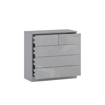 JAX 3+2 Grey Chest of Drawers - FurniComp