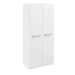 Joy 2 Door High Gloss White Wardrobe - FurniComp