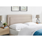 Kali Biscuit Fabric Bed Frame - FurniComp