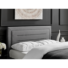 Kali Grey Fabric Bed Frame - FurniComp