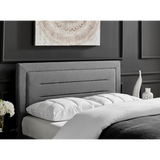 Kali Grey Fabric Bed Frame - FurniComp