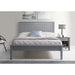 Kara Grey Painted Low Foot End Wooden Bed Frame - FurniComp