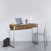 Kuba 2 Drawer Walnut Home Office Desk - FurniComp