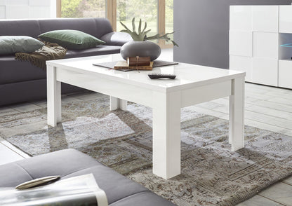 Milano White Gloss Coffee Table - FurniComp