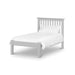 Peru Dove Grey Low Foot End Shaker Style Bed - FurniComp