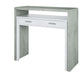 Roma Extending White and Grey Console/Computer Desk - FurniComp