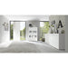 Selene 4 Door White Gloss Sideboard - FurniComp