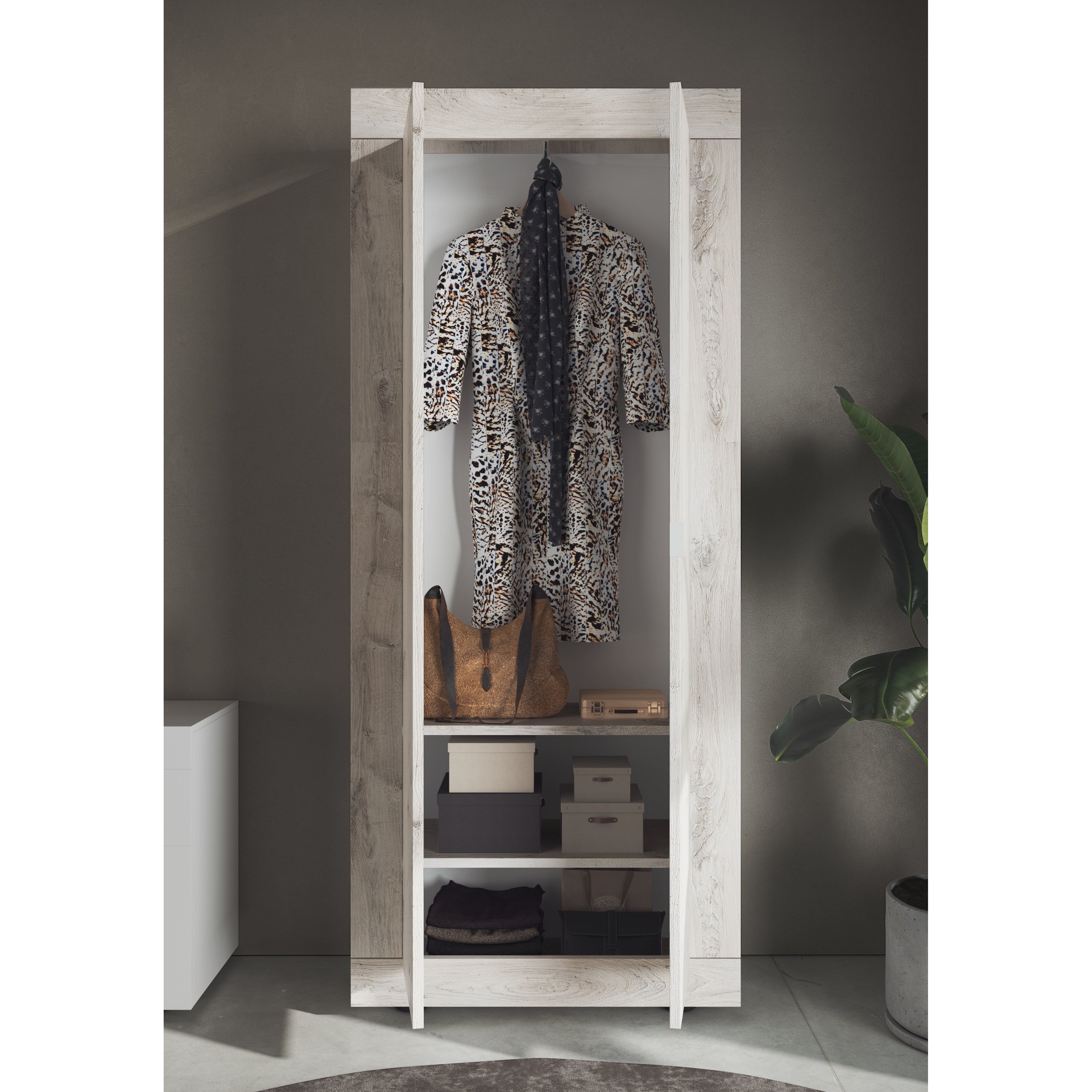 Narrow coat cupboard sale