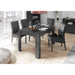 Siena 137cm Anthracite/Oxide Extending Dining Table - FurniComp