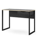 Simplicity 1 Drawer Black with Oak Trim Desk - FurniComp