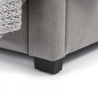 Stockton Grey Fabric 4 Drawer Bed - FurniComp