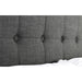 Terni Slate Grey Lift Up Storage Fabric Bed - FurniComp