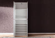 Vida Multipurpose Wide 4 Door Mirrored Storage Utility Cupboard - FurniComp