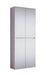 Vida Multipurpose Wide 4 Door Mirrored Storage Utility Cupboard - FurniComp