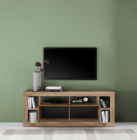 Viola 1 Door 172cm Mercure Oak TV Stand Up To 75 Inch - FurniComp