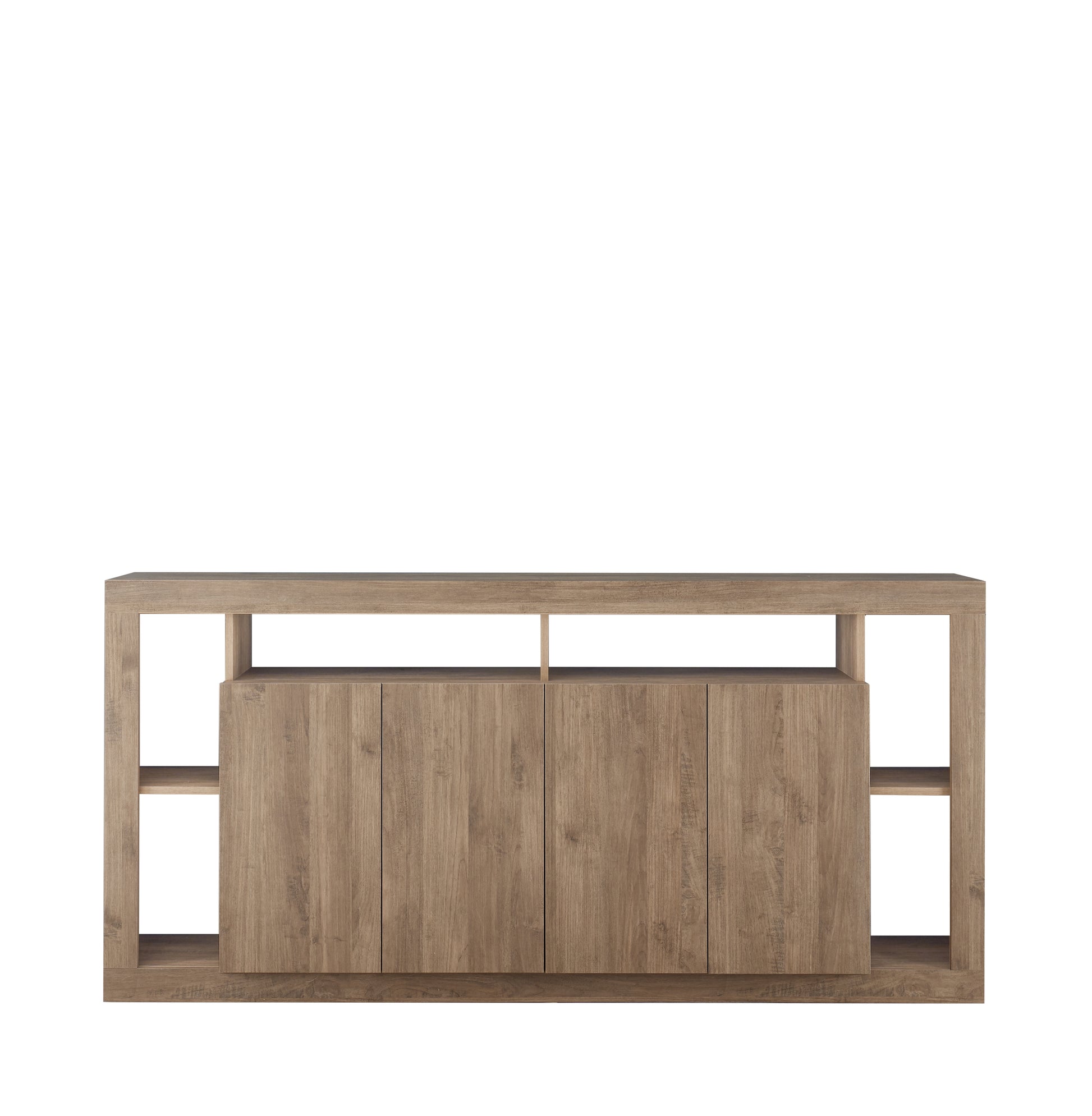 Viola 4 Door Mercure Oak Large Sideboard - FurniComp